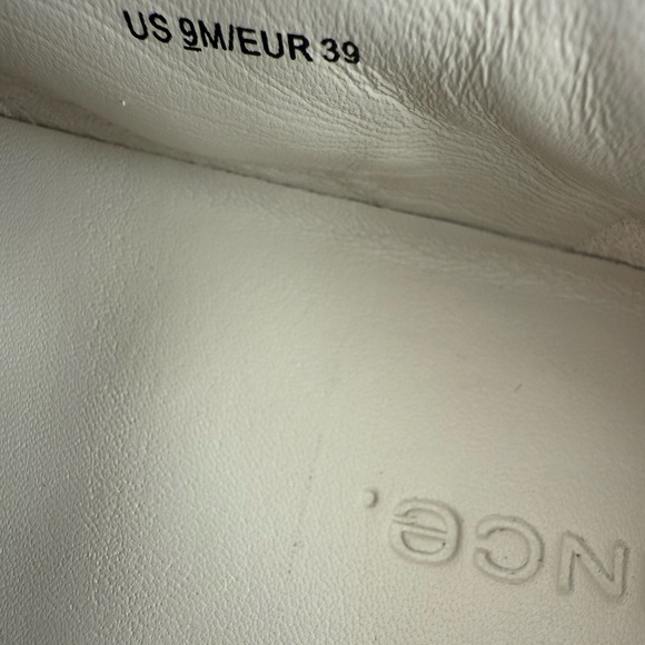 VINCE Light Gray Leather Slip-On Platform Casual
Sneakers - Picture 8 of 11